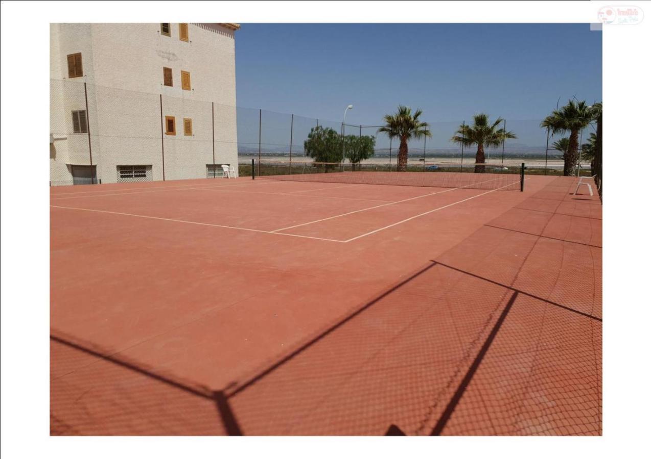 Apartamento Santa Pola, En Playa Del Tamarit Con Piscina. Экстерьер фото
