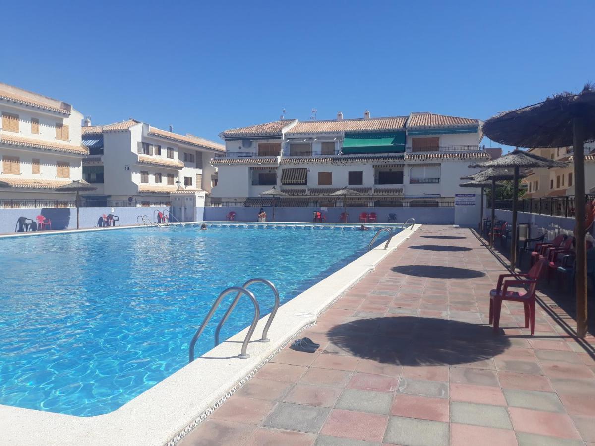 Apartamento Santa Pola, En Playa Del Tamarit Con Piscina. Экстерьер фото