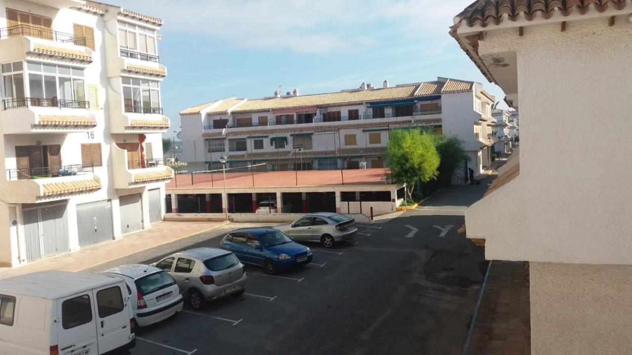Apartamento Santa Pola, En Playa Del Tamarit Con Piscina. Экстерьер фото