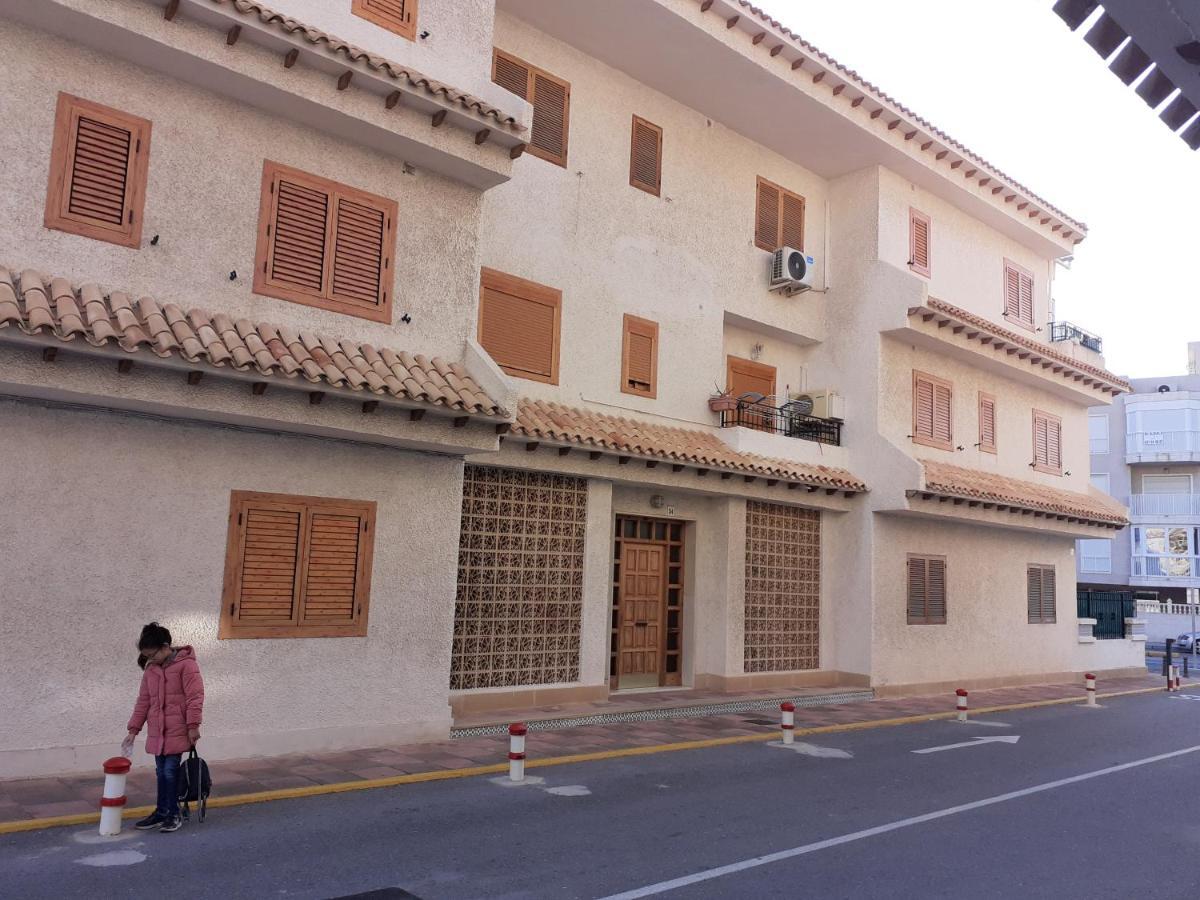Apartamento Santa Pola, En Playa Del Tamarit Con Piscina. Экстерьер фото