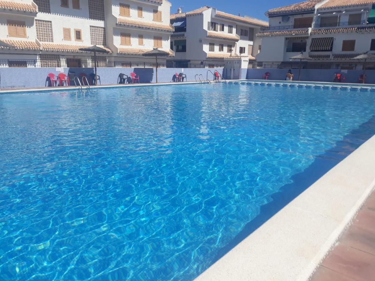 Apartamento Santa Pola, En Playa Del Tamarit Con Piscina. Экстерьер фото