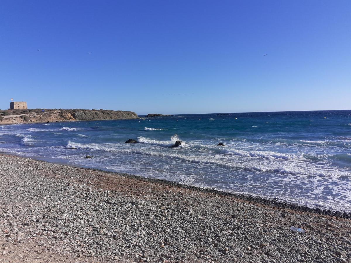 Apartamento Santa Pola, En Playa Del Tamarit Con Piscina. Экстерьер фото