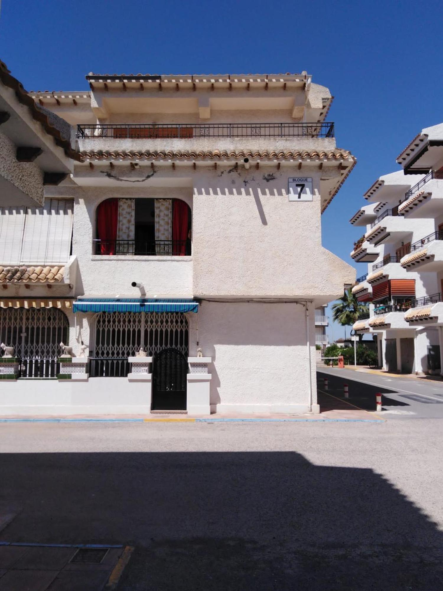 Apartamento Santa Pola, En Playa Del Tamarit Con Piscina. Экстерьер фото